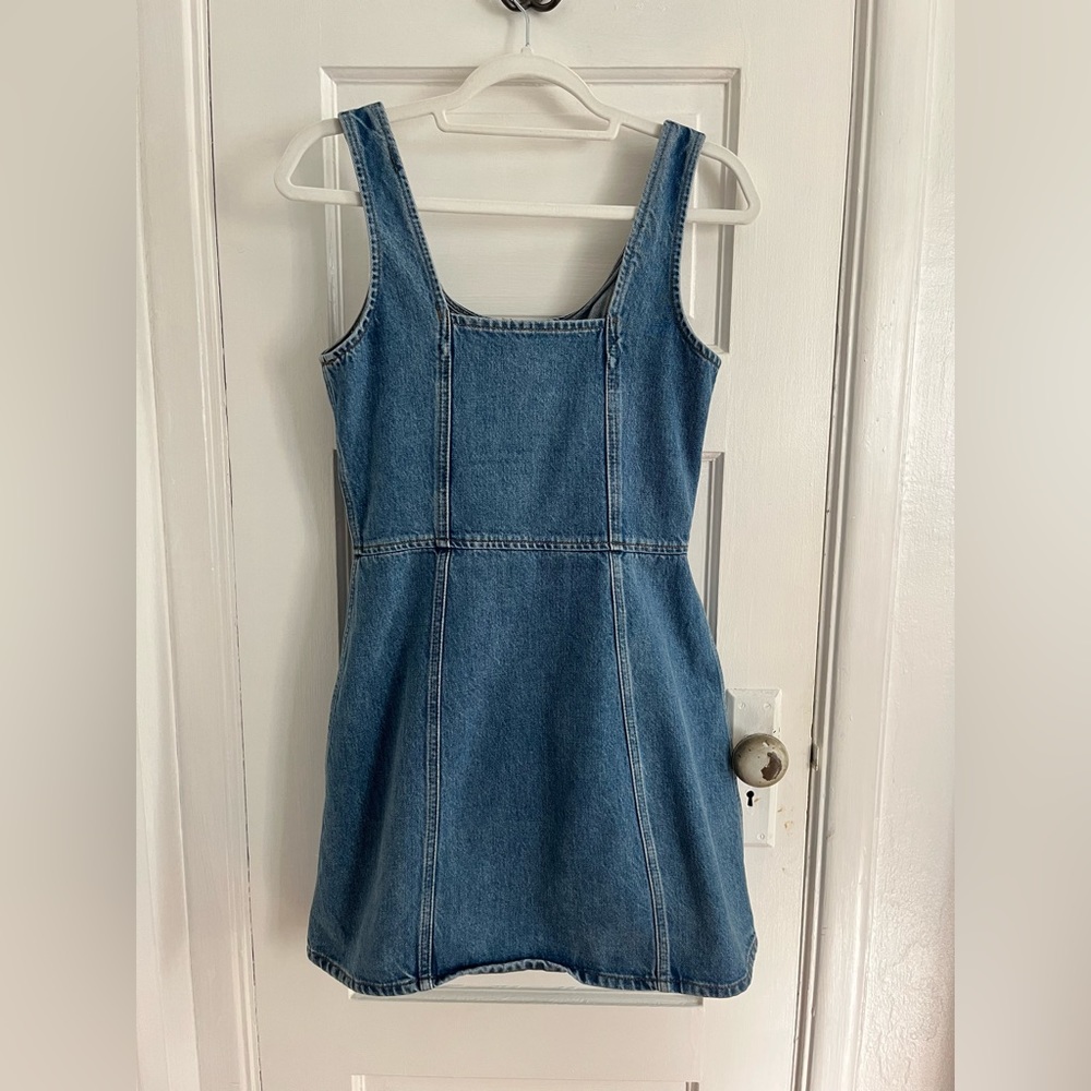Like new Frame denim bustier dress 💙 - Picture 7 of 7